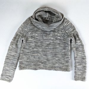 Soft Surroundings Grey Santis Alpaca Blend Sweater